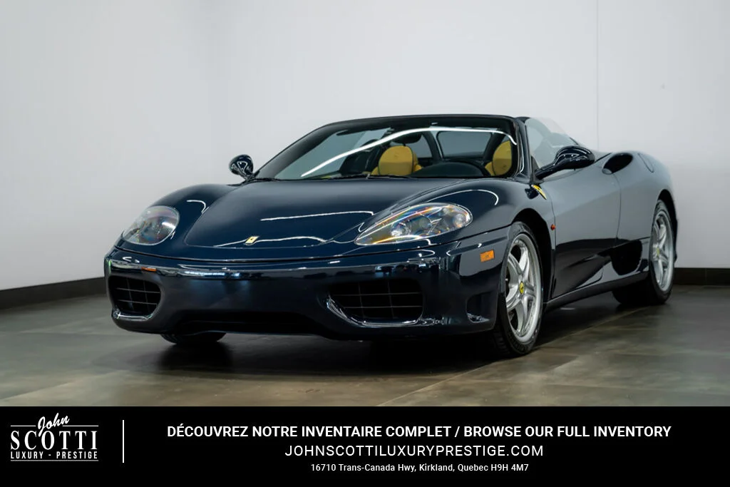 1999 Ferrari 360 Spider: market value and price history