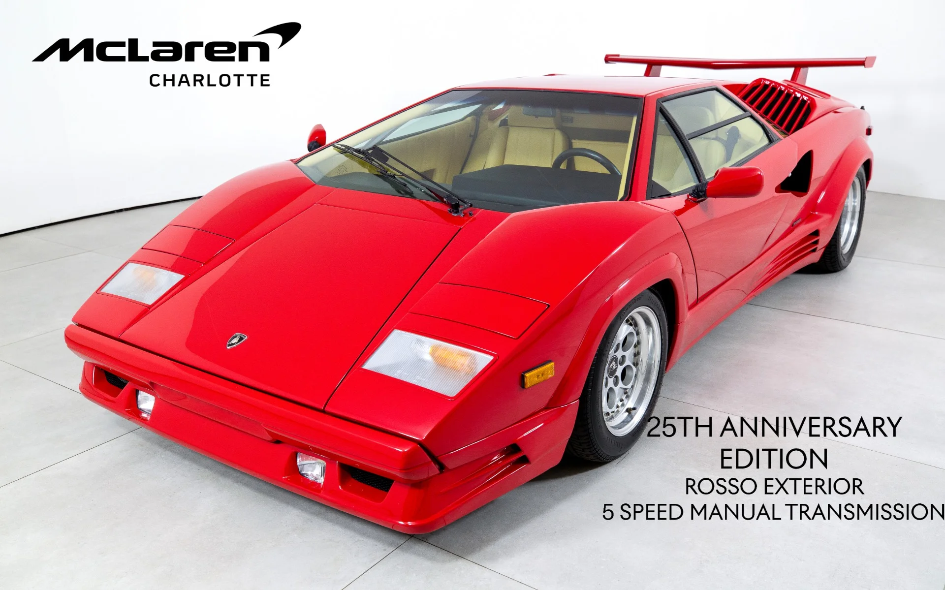 1989 Lamborghini Countach 25th Anniversary for Sale | duPont REGISTRY