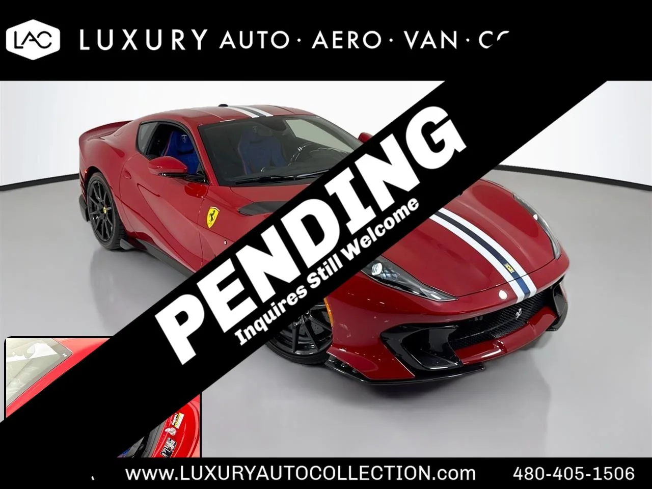 2024 Ferrari 812 Competizione for Sale | duPont REGISTRY