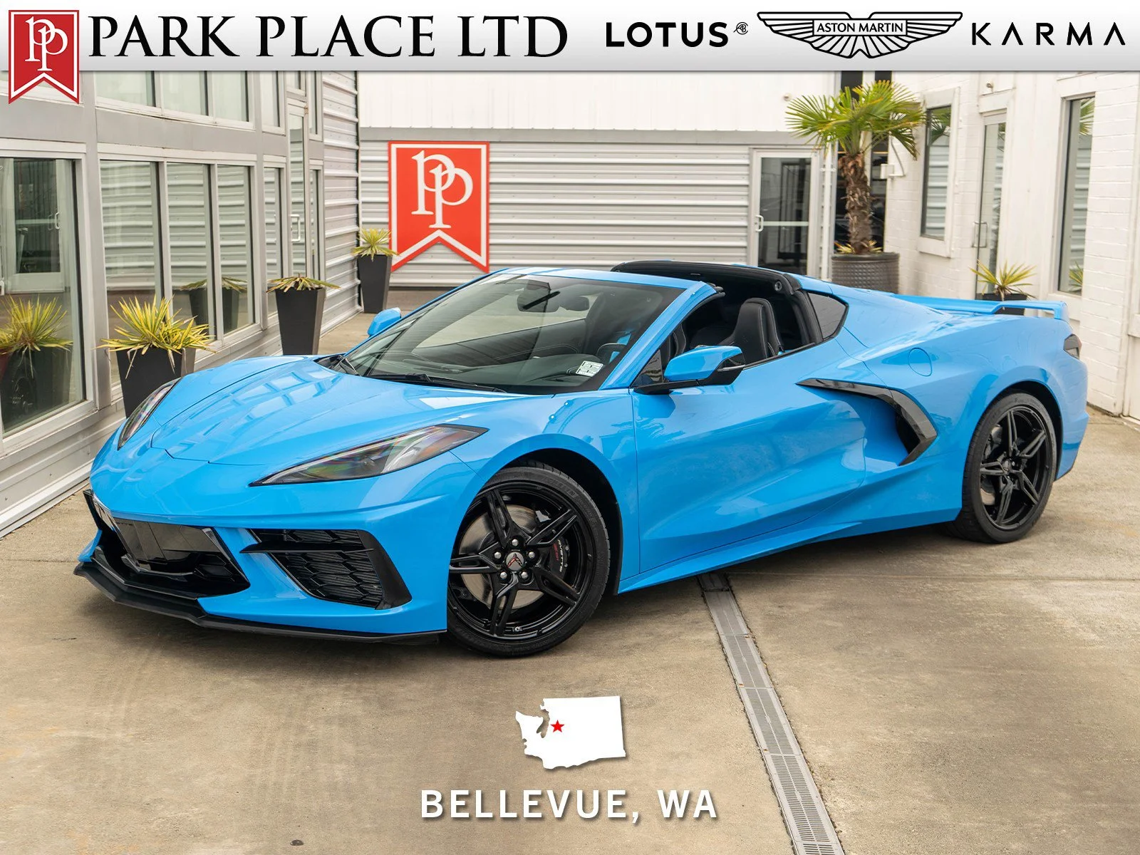 BELVET ライトブルー 2023 Chevrolet Corvette for Sale | duPont REGISTRY